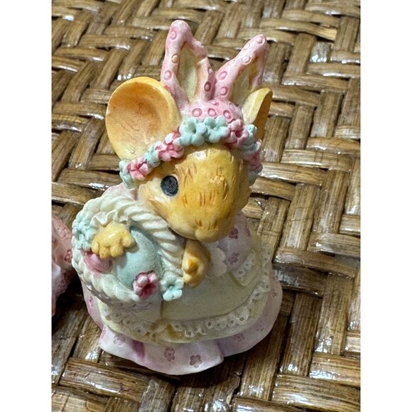 Little Cheesers By Gantz Charming Collectible Mouse Figurines In Spring - Picture 4 of 7